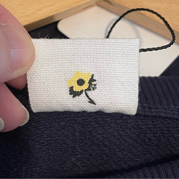 Kotn Flounce Sweatshirt Dress - Picture 9 of 9